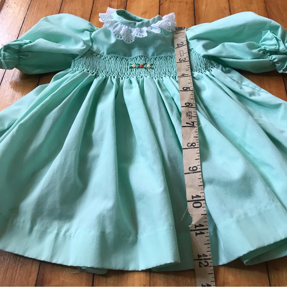 Vintage Rosalina Smocked Dress Size 22” - Picture 11 of 11